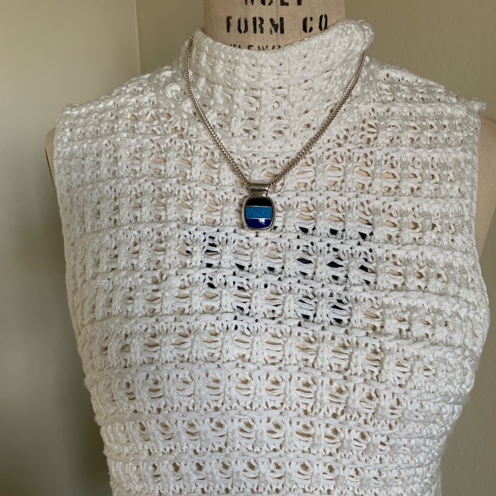 PAOLO ROMEO 925 STERLING SILVER MEXICO NECKLACE - Picture 8 of 13